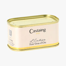 L'entier - Foie gras d'oie - 130 g Castaing