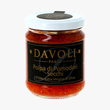 Pulpe de tomates séchées à l'huile d'olive extra vierge Davoli