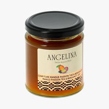 Confiture mangue passion thé & bergamote Angelina