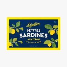 Petites sardines au citron et à l'huile d'olive La Guildive