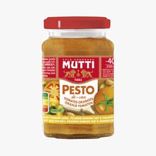 Pesto de tomates orange avec poivron jaune, Pecorino Romano AOP & amandes Mutti