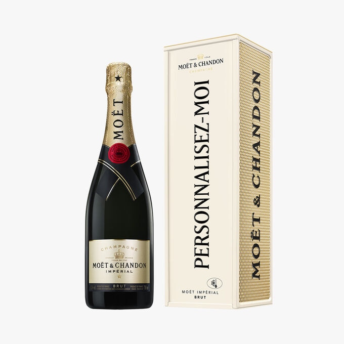 Champagne Moët & Chandon Impérial Brut – Coffret Une attention personnalisée Moët & Chandon