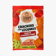 Crackers aux légumes tomate & paprika fumé Graam