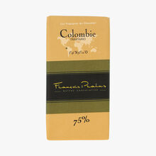 Tablette de chocolat noir - Les tropiques du chocolat - Colombie - Trinitario Pralus