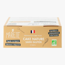 Préparation bio sans gluten pour cake nature Marlette