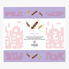 Choc'ines, assortiment de langues de chat chocolatées gourmandes Weiss
