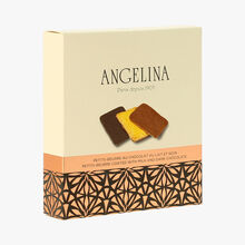 Galettes enrobées au chocolat noir Angelina