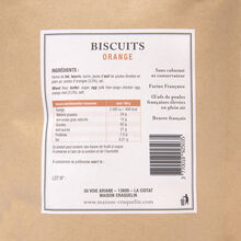 Biscuits orange Maison Craquelin