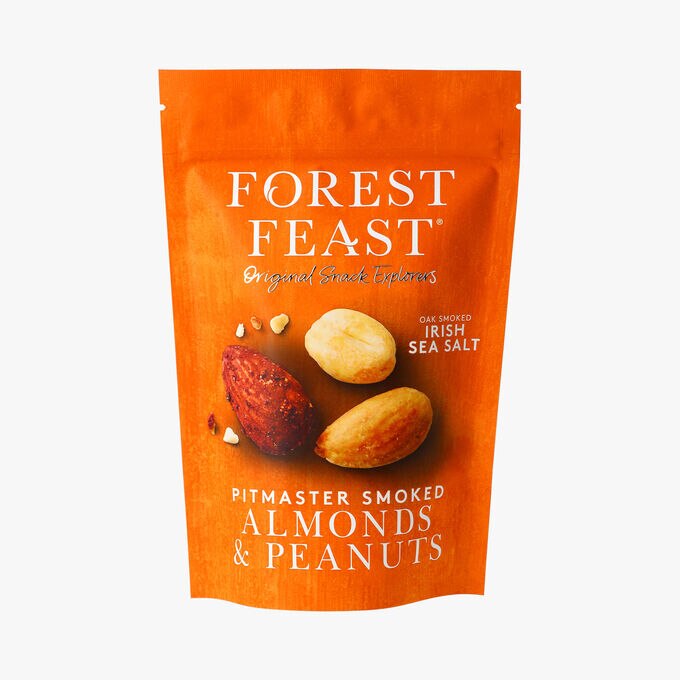 Pitmaster smoked almonds & peanuts - Amandes et cacahuètes fumées Forest Feast