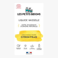 Liquide vaisselle - Parfum d'origine naturelle « Citron » Les Petits Bidons