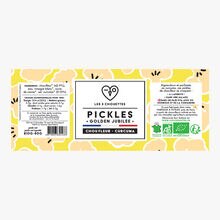 Pickles bio, chou-fleur-curcuma Les 3 chouettes