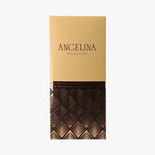 Tablette de chocolat bio noir amandes, caramel et fleur de sel Angelina