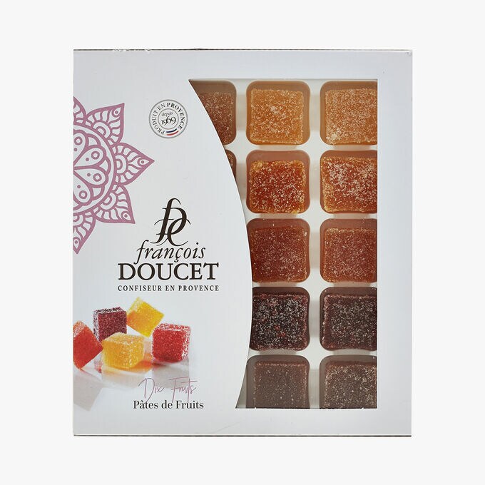 Assortiment de pâtes de fruits François Doucet