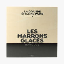 Les marrons glacés boite de 9 La Grande Épicerie de Paris