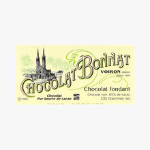 Tablette de chocolat noir 65% cacao Bonnat