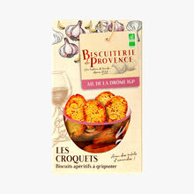 Les croquets, biscuits apéritifs, Ail de la Drôme IGP Biscuiterie de Provence
