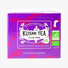 Infusion Lovely Night - 20 sachets mousseline Kusmi Tea