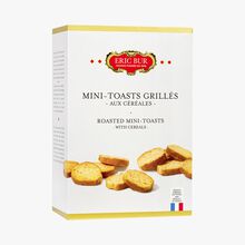 Mini-toasts grillés aux céréales Eric Bur