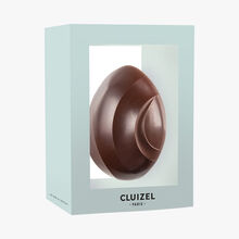 Œuf signature au chocolat noir N°6 Les sens du chocolat Cluizel