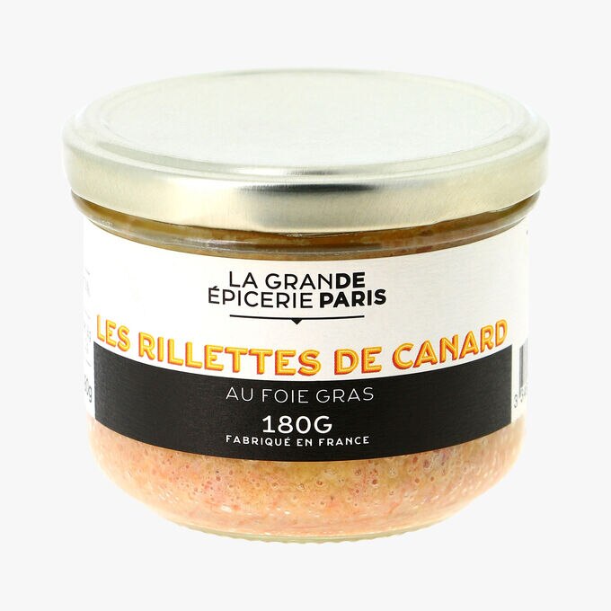 Les rillettes de canard au foie gras La Grande Épicerie de Paris