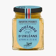 Moutarde d'Orléans au poivre de l'île de Ré Martin Pouret