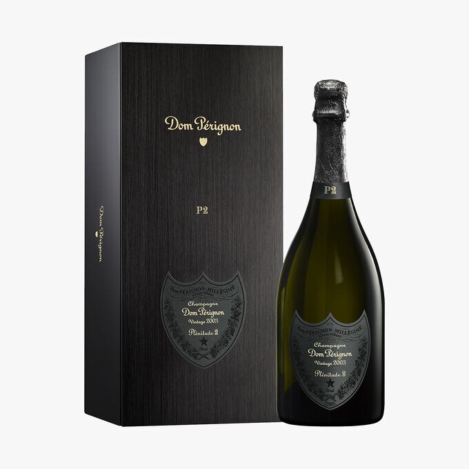 Champagne Dom Pérignon Vintage 2003 Plénitude 2 en coffret Dom Pérignon