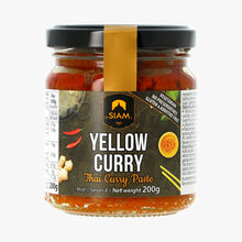 Pâte de curry jaune thaï 200g De Siam
