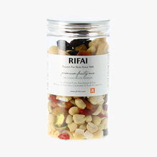 Mélange de fruits secs, cacahuètes et fruits à coques crus - Fruité Premium Rifai
