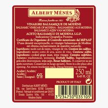Vinaigre balsamique de Modène Il Denso Giusti Albert Ménès