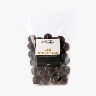 Dark chocolate hazelnuts. La Grande Épicerie de Paris 