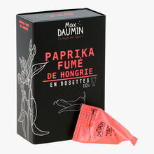 Paprika fumé de Hongrie - En dosettes Max Daumin