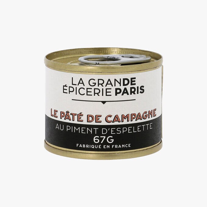 Le pâté de campagne au piment d'Espelette La Grande Épicerie de Paris
