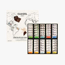 Coffret Grands crus Chocolats de Plantation Cluizel