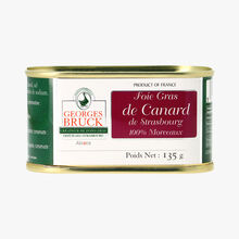 Foie gras de canard de Strasbourg 100 % morceaux - 135 g Georges Bruck