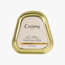 Le Bloc Foie gras d'oie, 2 tranches Castaing