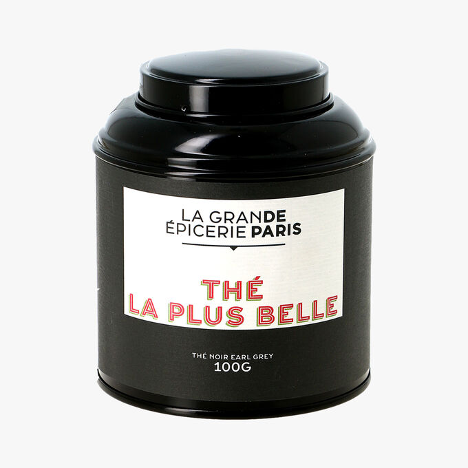 Earl Grey, thé noir parfumé à la bergamote - édition limitée Thé la plus belle La Grande Épicerie de Paris