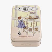Caramels au beurre salé, boîte en fer Angelina