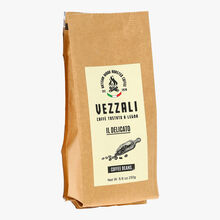 Grains de café torréfiés au feu de bois - Delicato Vezzali