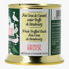 Foie gras de canard entier truffé de Strasbourg - 200 g Georges Bruck