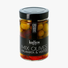 Mix olives kalamata & vertes Kalios
