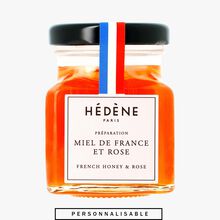 Préparation miel de France et rose - personnalisable Hédène