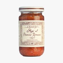 Tomato sauce with "Pecorino Romano DOP" cheese La Favorita