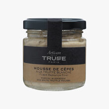 Délice de cèpes et truffe blanche (Tuber magnatum pico) Artisan de la truffe