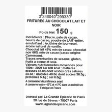 Les douceurs chocolatées - Fritures La Grande Épicerie de Paris