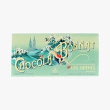 Tablette Les sirènes Chocolat noir 75 % de cacao Bonnat