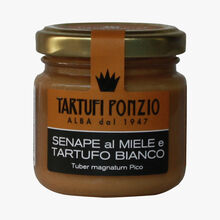 Moutarde au miel saveur truffe blanche (Tuber magnatum Pico) Tartufi Ponzio