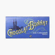 Tablette Los Colorados Chocolat noir 75 % de cacao Bonnat