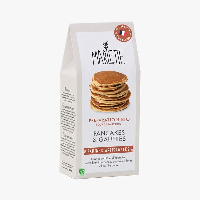 Organic mix for pancakes and waffles Marlette