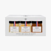 Collection de miels récoltés en France Grands Crus édition Paris Hédène