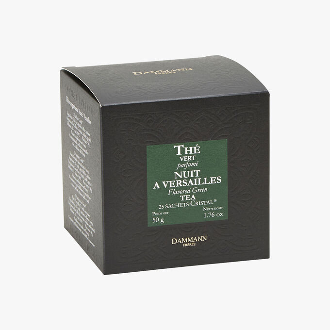 Thé vert parfumé Nuit à Versailles - Boîte de 25 sachets Dammann Frères